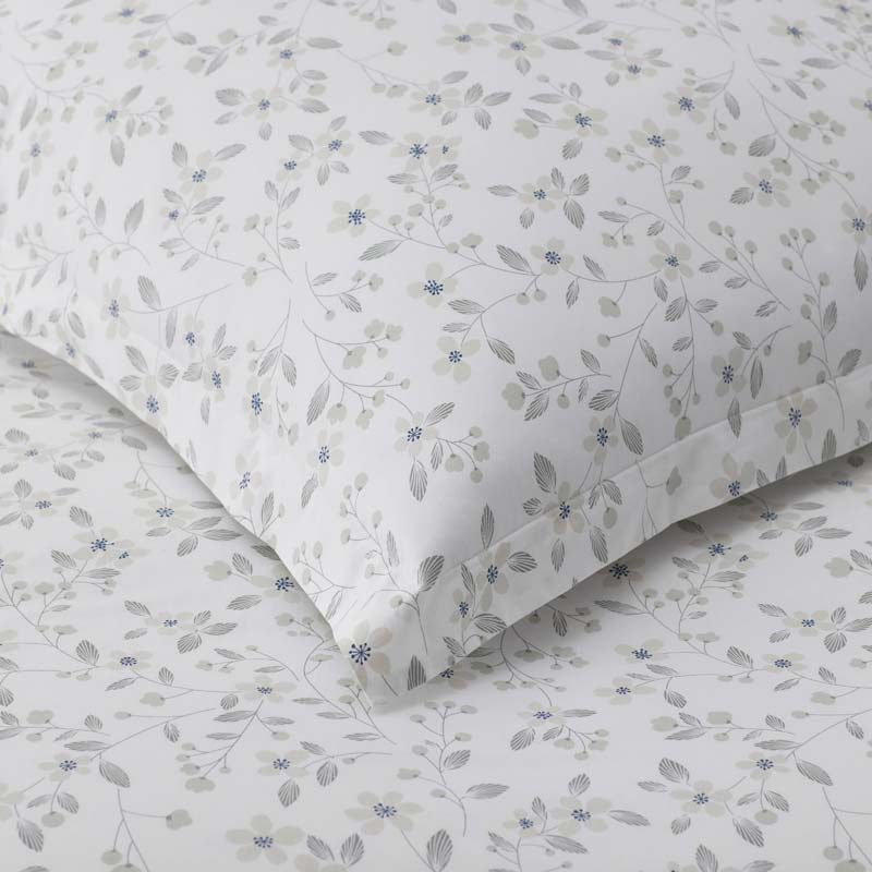 Floral Bliss Garment Washed Cotton Percale Sham