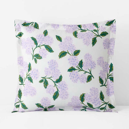 Hydrangea Classic Cool Cotton Percale Sham