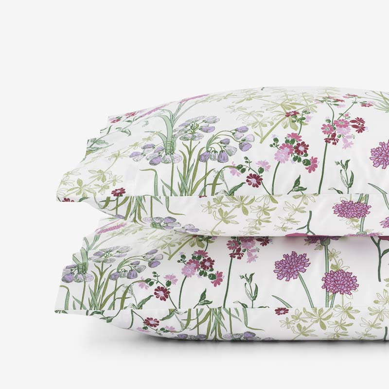 Bloom Meadow Classic Smooth Sateen Pillowcase Set