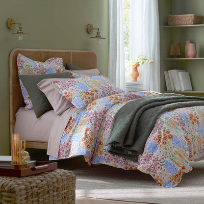 Garden Jubilee Classic Cool Cotton Percale Pillowcase Set