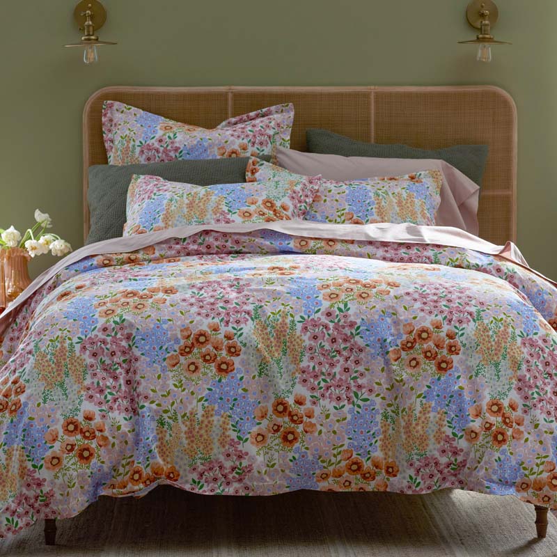 Garden Jubilee Classic Cool Cotton Percale Pillowcase Set