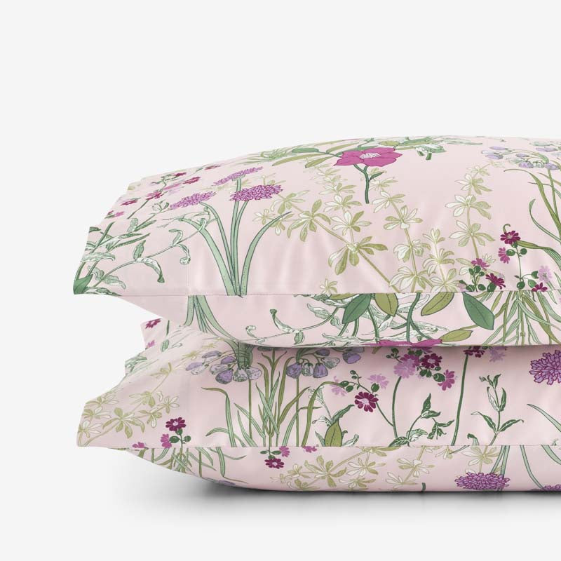 Bloom Meadow Classic Smooth Sateen Pillowcase Set