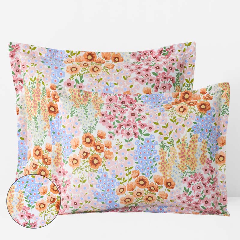 Garden Jubilee Classic Cool Cotton Percale Sham