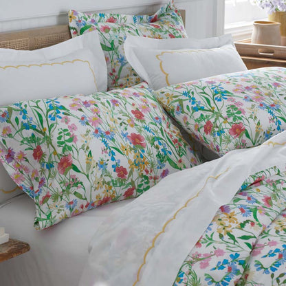 Garden Symphony Classic Cool Cotton Percale Pillowcase Set