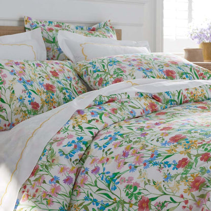 Garden Symphony Classic Cool Cotton Percale Fitted Bed Sheet