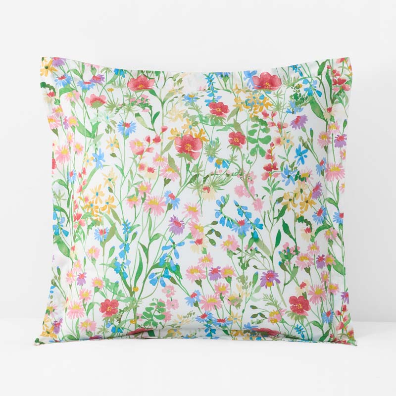 Garden Symphony Classic Cool Cotton Percale Sham