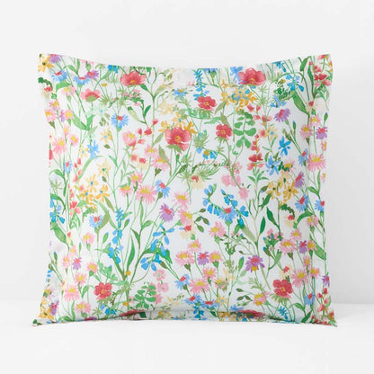 Garden Symphony Classic Cool Cotton Percale Sham