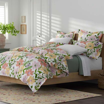 Whimsy Garden Classic Cool Cotton Percale Sham
