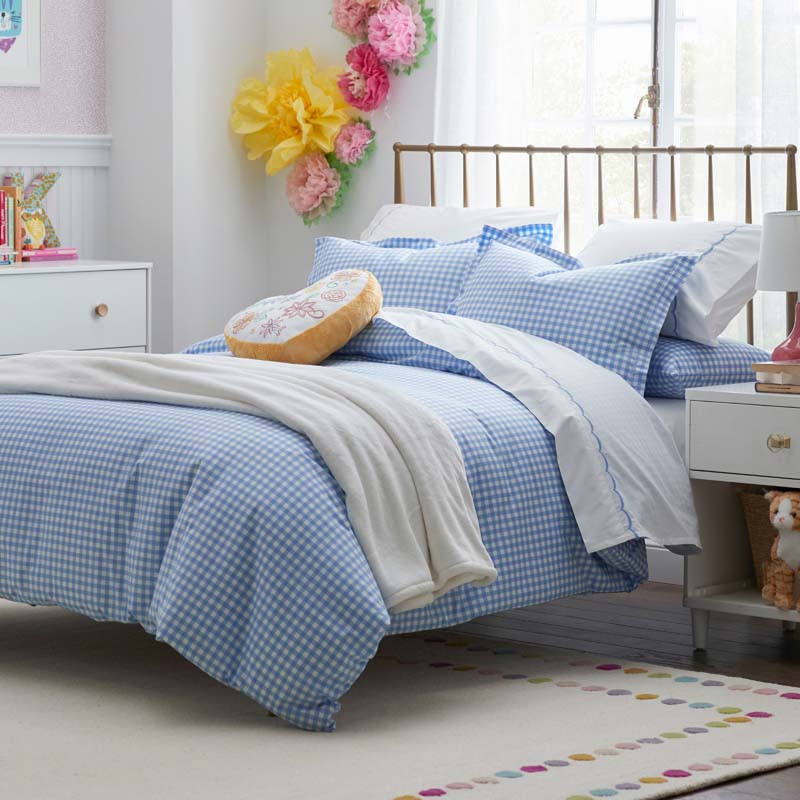 Gingham Classic Cool Organic Cotton Percale Sham