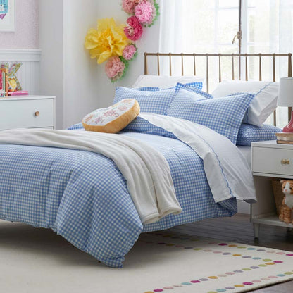 Gingham Classic Cool Organic Cotton Percale Sham