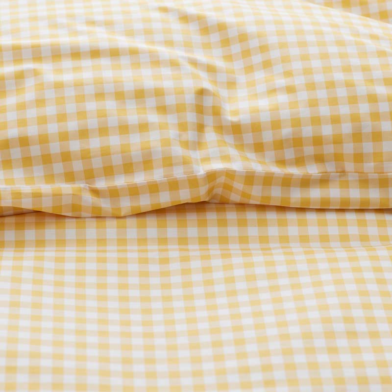 Gingham Classic Cool Organic Cotton Percale Sham