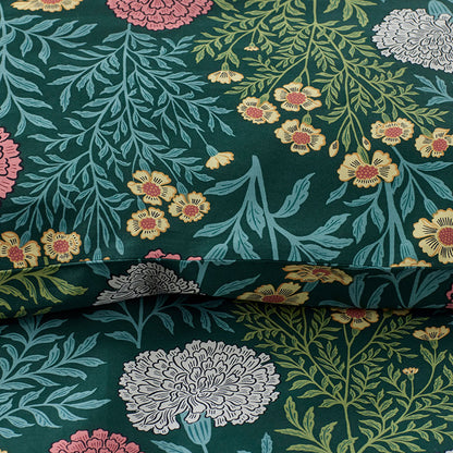 Zinnia Floral Classic Smooth Sateen Sham