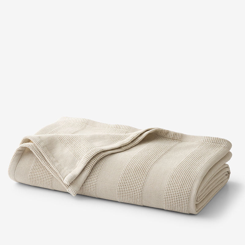 Waffle Stripe Blanket