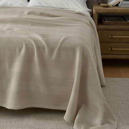 Waffle Stripe Blanket
