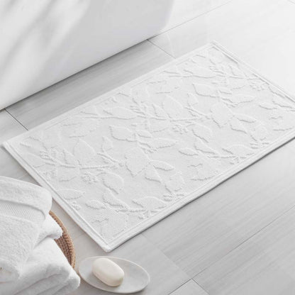 Flatwoven Textured Bath Mat