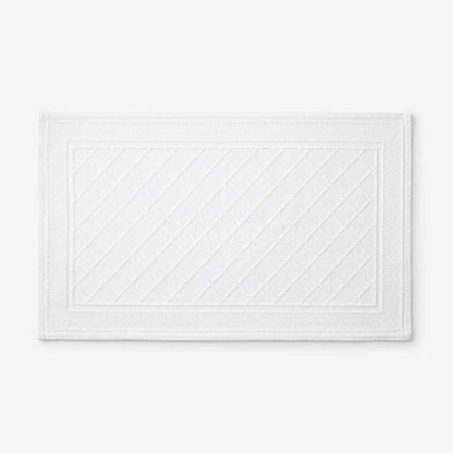 Flatwoven Textured Bath Mat