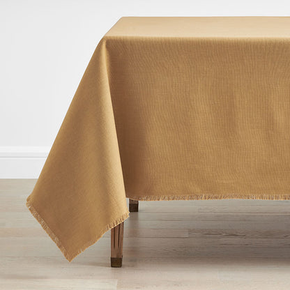 Solid Fringe Tablecloth