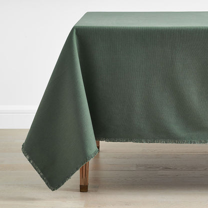 Solid Fringe Tablecloth