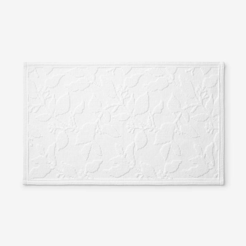 Flatwoven Textured Bath Mat