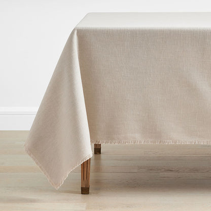 Solid Fringe Tablecloth