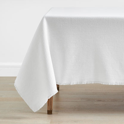 Solid Fringe Tablecloth