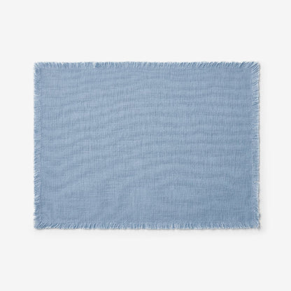 Solid Fringe Placemats, Set of 4