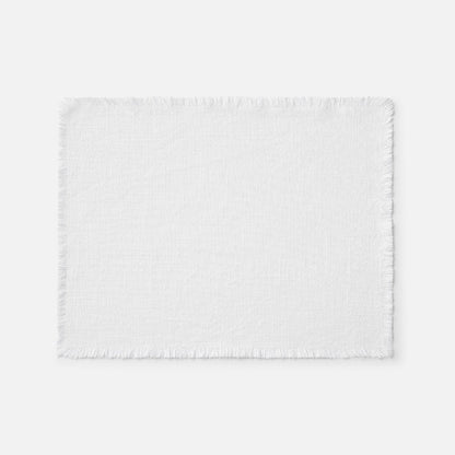 Solid Fringe Placemats, Set of 4