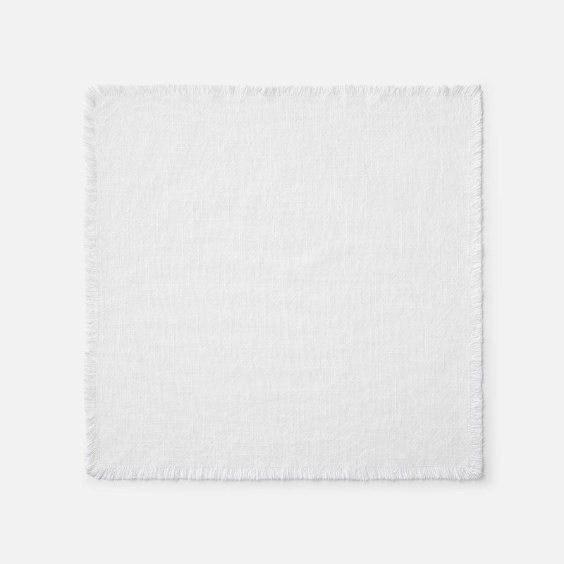 Solid Fringe Napkins, Set of 4