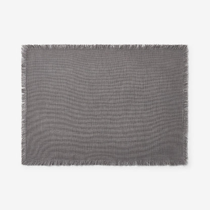 Solid Fringe Placemats, Set of 4