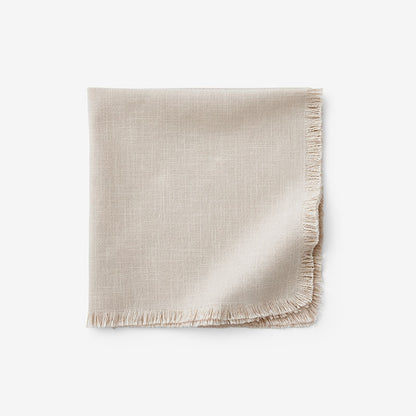 Solid Fringe Napkins, Set of 4