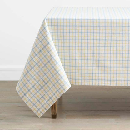Classic Plaids Yarn-Dyed Tablecloth