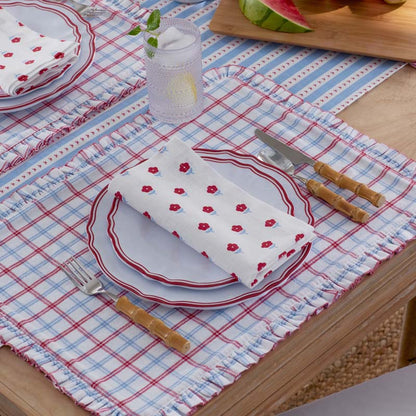 Flower Napkins, Set of 4