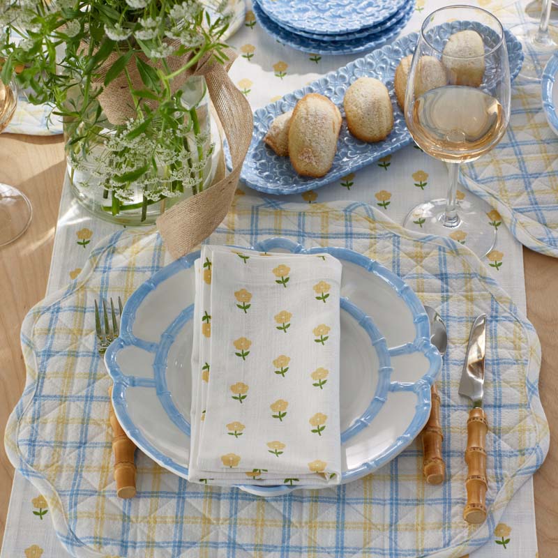 Flower Napkins, Set of 4