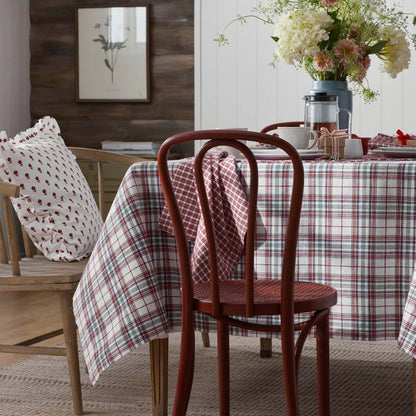 Classic Plaids Yarn-Dyed Tablecloth