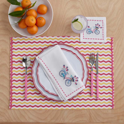 Arienna Wave Placemats, Set of 4