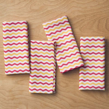 Arienna Wave Napkins, Set of 4