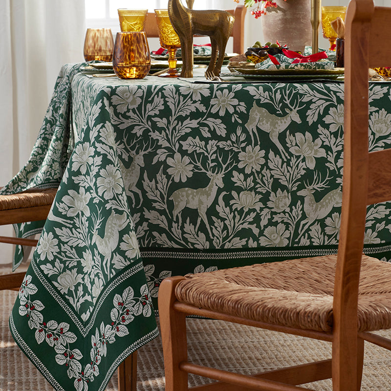 Deer Walk Tablecloth