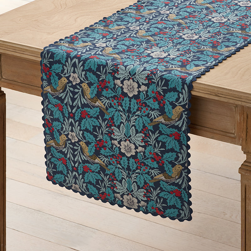Bird Garden Reversible Table Runner