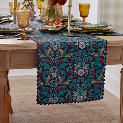 Bird Garden Reversible Table Runner