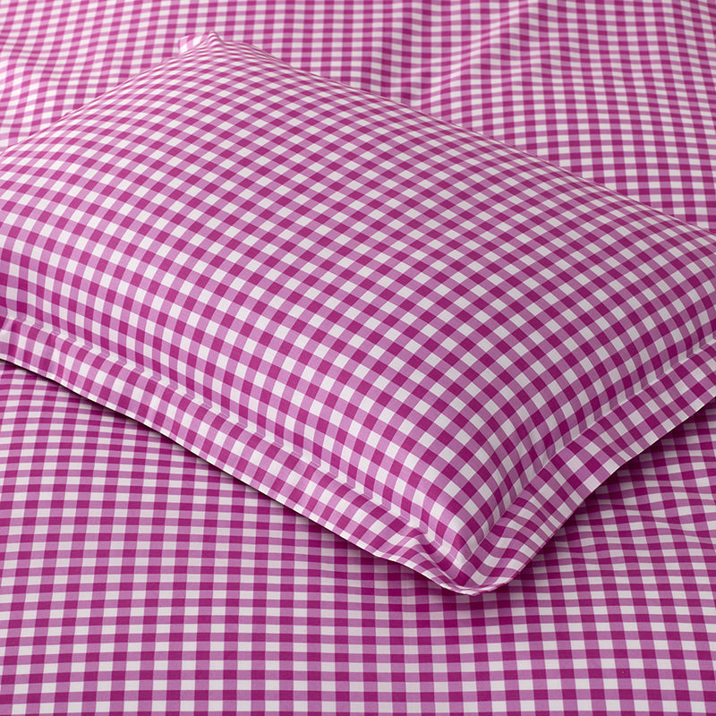 Gingham Classic Cool Organic Cotton Percale Sham