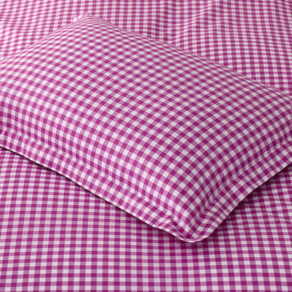 Gingham Classic Cool Organic Cotton Percale Sham
