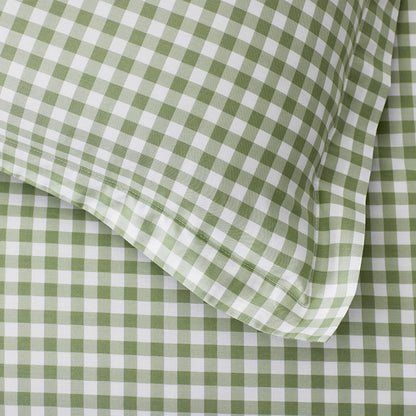 Gingham Classic Cool Organic Cotton Percale Sham