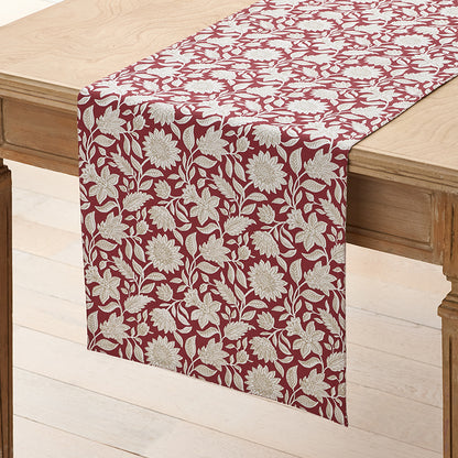 Floral Garden Reversible Table Runner