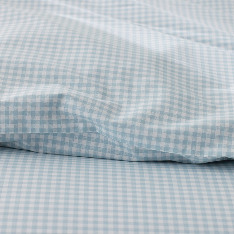 Ditsy Gingham Classic Cool Organic Cotton Percale Sham