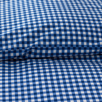 Gingham Classic Cool Organic Cotton Percale Sham