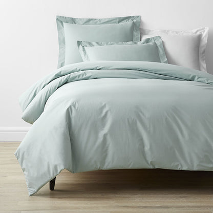 4-Piece Classic Cool Cotton Percale Solid Bedding Bundle