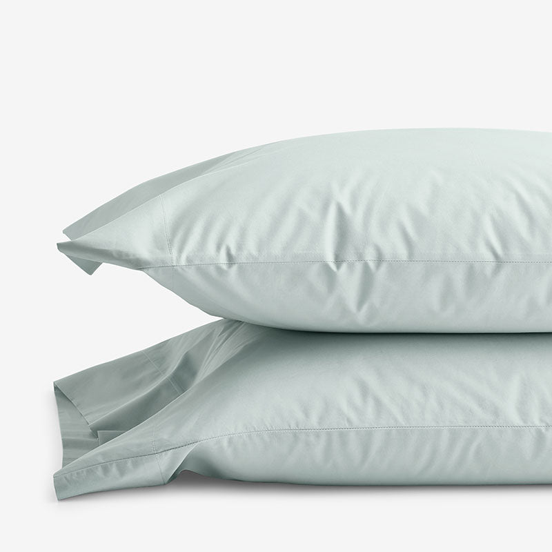 4-Piece Classic Cool Cotton Percale Solid Bedding Bundle