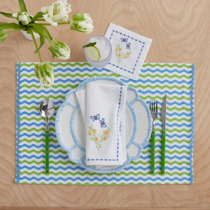 Arienna Wave Placemats, Set of 4
