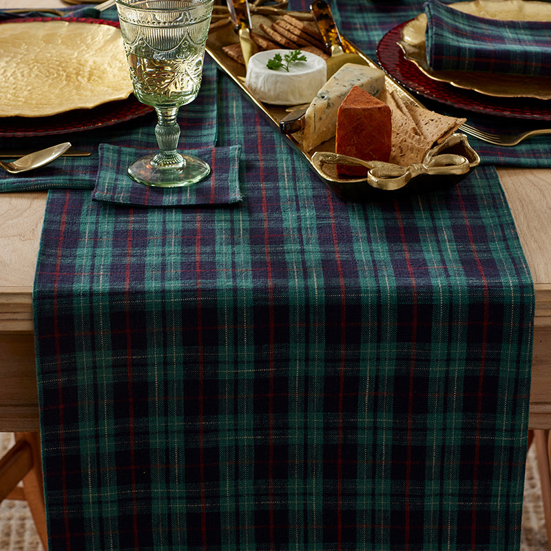 Henrietta Mini Plaid Table Runner
