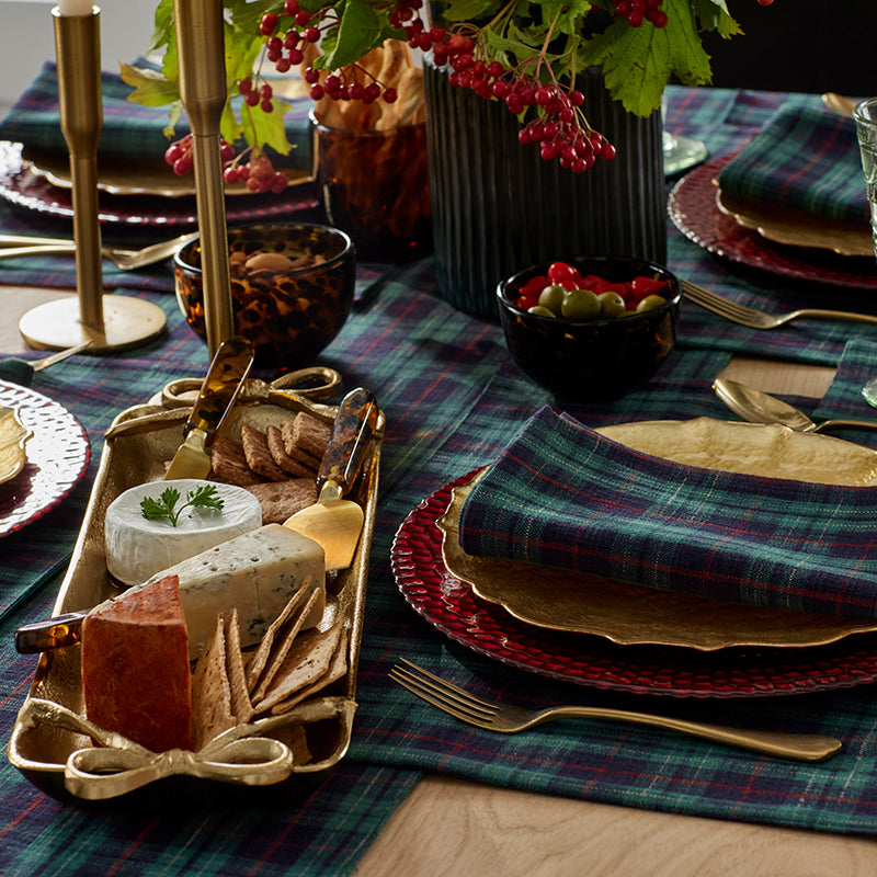 Henrietta Mini Plaid Table Runner